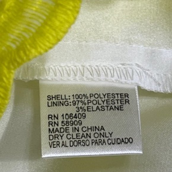 CREMIEUX 'Natalie' Daisy Yellow Halter Dress Size 4 NWT - Picture 16 of 16